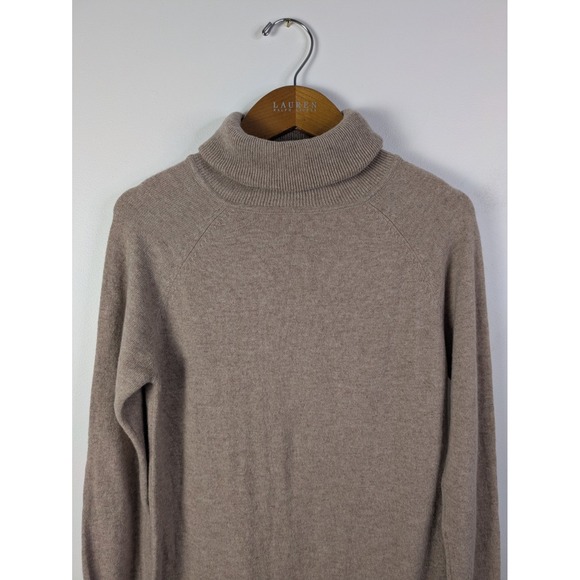 Quince Women's Mongolian Cashmere Turtleneck Sweater Dress XS Quiet Luxury - Picture 3 of 8